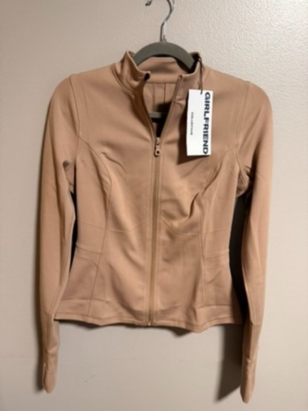 NWT Girlfriend Collective Zip-Up Jacket | Size Medium | Sustainable Activewear